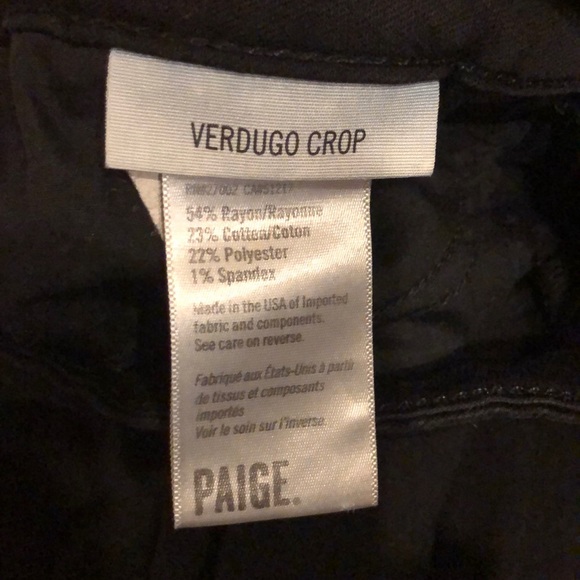 Paige black jeans size 30 - Picture 3 of 3